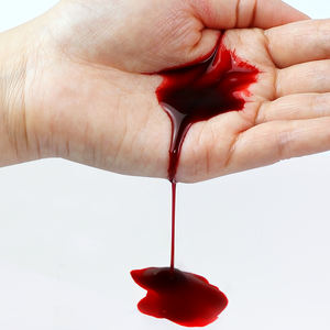 GP Logo privé <span class=keywords><strong>Halloween</strong></span> <span class=keywords><strong>Maquillage</strong></span> du visage Lavable Liquide Sang de scène SFX Effets de blessures effrayants Tatouages sanglants Fausses cicatrices - Product Image 2