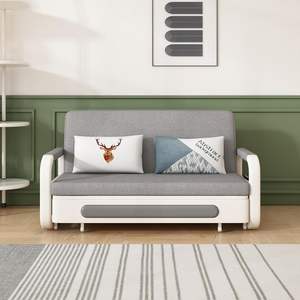 NOVA économiser de l'espace salon meubles tissu causeuse canapé cum ensembles de lit 2 places canapé Come lit pliant canapé avec rangement - Product Image 6