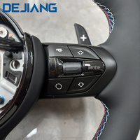 Volant de direction de voiture en cuir noir personnalisé pour BMW E81 E90 E88 E87 F10 F20 F30F21 F22 M4 F82 M2 F87 E91 E92 E93 M Sport