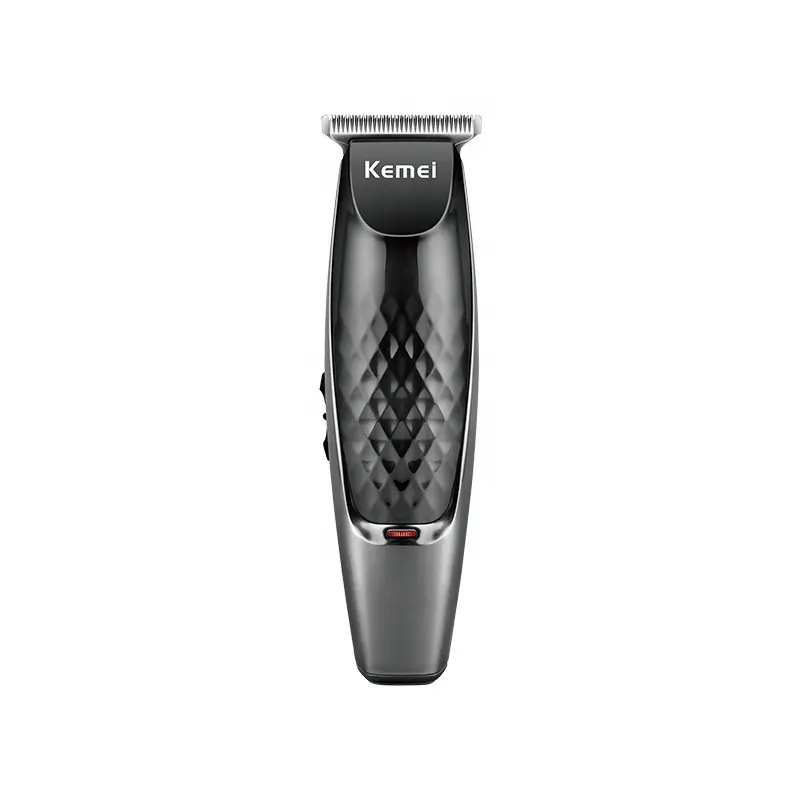 Kemei KM-1951 USB Rechargeable Hair clippe Men Electric Low Noise Cordless Hair Trimmer 0mm Haircut Machine Barber scissors set
