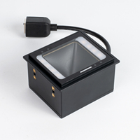 Escáner de Código de Barras de Terminal de Pago con Código QR 1D/2D de Montaje Fijo Effon TD27, Interfaz USB, IP67, Resistente a Golpes, Sensor CMOS, 300 Escaneos/Seg