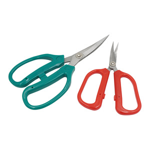 Embroidery Scissors Stainless Steel Blades <b>Plastic</b> Handles For Tailoring And Leather Trimming - Product Image 4