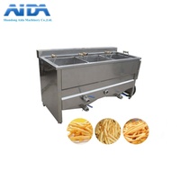 Machine de découpe de chips de pommes de terre commerciale Machine de fabrication de chips de pommes de terre Ligne de production de friture et d'emballage