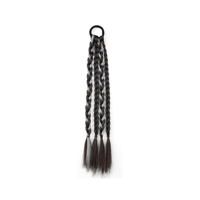 Perruques en gros avec emballage personnalisé, perruque en fibre synthétique pour usage quotidien, alternative aux extensions de cheveux humains, cheveux à tresser