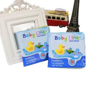 Best Selling Cute Cartoon baby bath book waterproof book Soft EVA floating baby bath books for babies