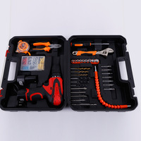 Ensemble de forets électriques à cliquet de 88 pièces au lithium pour jardin, voiture, ménage, réparation automobile, électricien, boîte à outils cadeau en gros