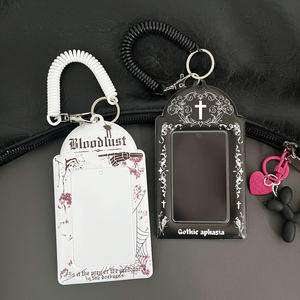 Porte-photocard Kpop personnalisé, carte PVC mignonne avec porte-clés pour collection <span class=keywords><strong>de</strong></span> photos <span class=keywords><strong>de</strong></span> stars, <span class=keywords><strong>prix</strong></span> d'usine - Product Image 5