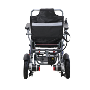 Sedia a Rotelle Elettrica Pieghevole Leggera - Telaio in Alluminio, Lunga Durata della Batteria, <span class=keywords><strong>Portatile</strong></span> per Viaggi - Product Image 3