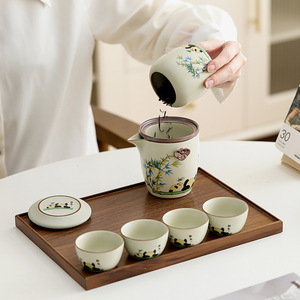 Palace Museum Ceramic Tea Set With Gift <b>Box</b> Cartoon Design New Chinese Style Portable Business Gift <b>Mugs</b> - Product Image 3