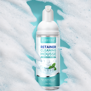 Mousse nettoyante pour appareils dentaires, pour aligneurs transparents, protège-dents et gouttières dentaires - Product Image 5