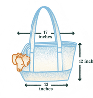 Sac fourre-tout en toile imprimé couleur personnalisée pour animaux de compagnie, sac de transport simple et durable pour petits chiens, idéal pour les promenades quotidiennes et les voyages en extérieur