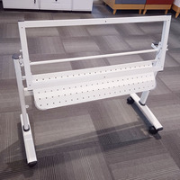 Patas plegables de hierro para escritorio con soporte de computadora de escritorio Muebles de oficina Patas de mesa Soporte de mesa plegable de metal