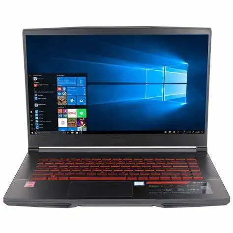 15.6 מחשב משחקים ניידים עבור msi gf63 I5-9300H 8 גרם 128g + 1b gtx1650 4g עם מחשב נייד משחקי מסגרת צר 15.6 אינץ'