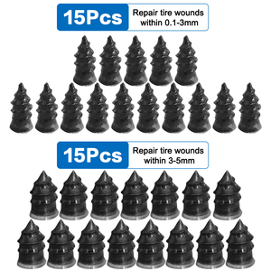 <span class=keywords><strong>Kit</strong></span> de Reparación de Neumáticos sin Cámara, Juego de Herramientas de Goma, Clavos de Goma para Neumáticos de Motocicleta, Automóvil y Scooter - Product Image 6