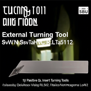 Outil de tournage externe SvHC R L Ta5112, outils de tournage à plaquettes positives - Product Image 3