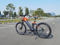 VTT à batterie cachée, suspension intégrale, 27,5 pouces, moteur central Bafang 48V, 8 vitesses, batterie 14Ah, vélo de montagne électrique