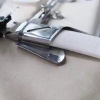 Máquina de Coser y Rematar Cortinas Lihua, Equipo para Coser a Ciegas y Rematar Bordes