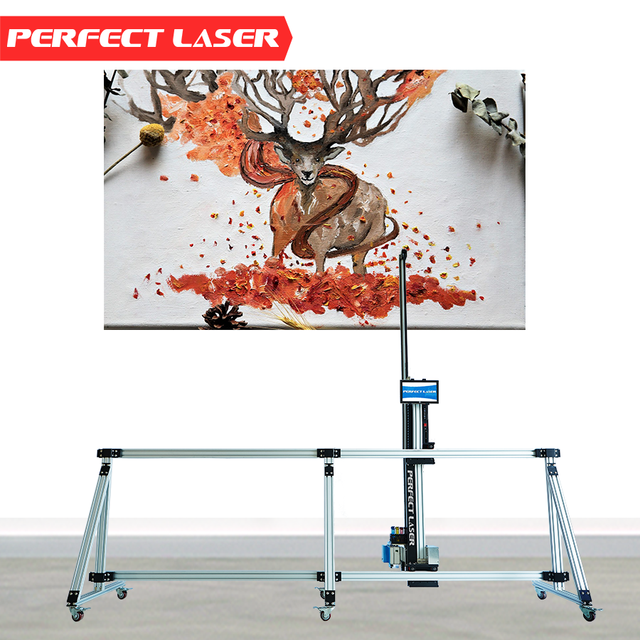 Perfect Laser Factory Double Heads 3D Vertical Widely Used House Ceramic Tiles Inkjet Printer Machine Cheap Price for Sale