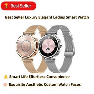 Reloj Inteligente I109 Color Oro Rosa <span class=keywords><strong>para</strong></span> Mujer, con Llamadas Bluetooth, Monitor de Frecuencia Cardíaca, Presión Arterial, Oxígeno en Sangre, Temperatura Corporal, Elegante Reloj Deportivo - Product Image 6