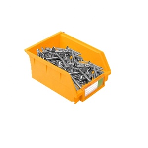 Rectangle PP Box <strong>Drawers</strong> <strong>Small</strong> Stackable Multi-functional for Warehouse Storage Customizable Size Spare Parts Turnover - Product Image 2