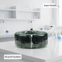 Fil chauffant UL5360 MGT 300V 450C en mica toronné et tressé en fibre de verre, haute résistance à la température