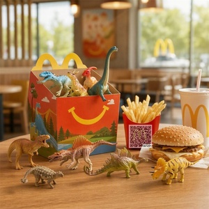 Figuras de Dinosaurios de Plástico Realistas, <span class=keywords><strong>Juego</strong></span> de 8 Piezas, Modelos de Dinosaurios de Juguete para Dioramas, Escenas, Mesa de Arena, <span class=keywords><strong>Juego</strong></span> Educativo de Mesa - Product Image 5