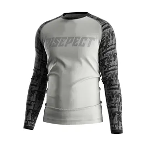 निर्माता वर्कआउट स्पोर्ट कपड़े पुरुषों के लिए फिटनेस जिम वियर कम्प्रेशन शर्ट्स लंबी आस्तीन वाले स्पोर्ट्सवियर स्पोर्ट्स टी-शर्ट पुरुषों के लिए