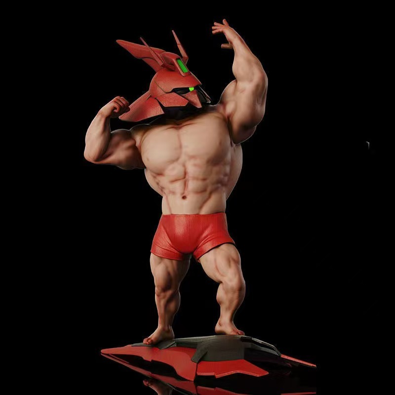 Les muscles sont aussi grands que ceux de Shazabi