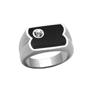 Cheap price jewelry 316l stainless steel king crown ring
