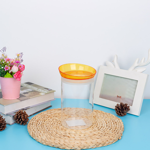 Recipiente <span class=keywords><strong>de</strong></span> vidrio <span class=keywords><strong>de</strong></span> borosilicato personalizado al <span class=keywords><strong>por</strong></span> <span class=keywords><strong>mayor</strong></span>, tarro <span class=keywords><strong>de</strong></span> especias, tarro <span class=keywords><strong>de</strong></span> almacenamiento <span class=keywords><strong>de</strong></span> vidrio para comida <span class=keywords><strong>de</strong></span> cocina, tapa <span class=keywords><strong>de</strong></span> plástico - Product Image 2