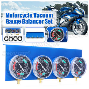 Kit de 2/4 Piezas de Medidor de Vacío para Carburador de Motocicleta, Herramienta Sincronizadora con Manguera para Honda/Yamaha/Suzuki/Harley - Product Image 2