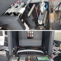 Imprimante d'étiquettes automatique pour films PET, PVC, PP, PE, BOPP, machine à vernis UV, imprimante numérique CMYKW, machine d'impression d'étiquettes en rouleau
