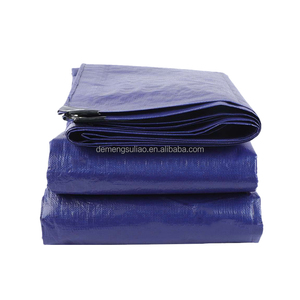 Bâche PVC robuste et écologique, <span class=keywords><strong>imperméable</strong></span>, bleu foncé, 6x8M, 600G, pour couverture de piscine, couverture de camion, couverture de bois de construction, pour filles - Product Image 5