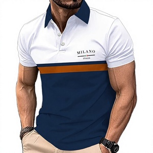 Casual Men's Short Sleeve Shirt 100% Polyester Satin Fabric Digital Print Quick Dry Summer <b>Top</b> <b>Fringe</b> Design - Product Image 2