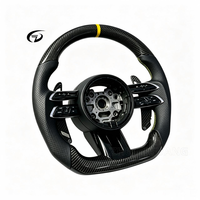 Volant de luxe en cuir et fibre de carbone SYX pour Mercedes-Benz GT GLS63 CLA Classe E Classe S W205 W222 W223 W213 W177 W463