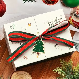 Custom Luxury Christmas <b>Empty</b> Gift <b>Box</b> High End Minimalist Festive Packaging <b>Box</b> For Christmas Eve Apple Birthday - Product Image 3
