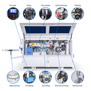Machine à chantourner automatique Woodfung, chantourneuse industrielle <span class=keywords><strong>PVC</strong></span> pour meubles et armoires, équipement de menuiserie - Product Image 6