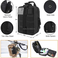 IFAK Portable Trauma Survival Tools Kit Sac de sauvetage tactique d'urgence pour le lieu de travail Kit de premiers soins tremblement de terre en plein air pour