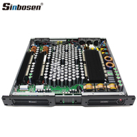 Amplificateur de puissance numérique Sinbosen D2-4200 Pro Audio 1U, 4 canaux, 2x4200W, système sonore professionnel