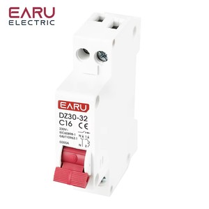 Mini disyuntor <span class=keywords><strong>DPN</strong></span> 1P + N, MCB, <span class=keywords><strong>6A</strong></span>, 10A, 16A, 20A, 25A, 32A, corte de montaje en riel Din, interruptor de aire doméstico en miniatura, OEM, bricolaje, 1P + N, 1, 2 unidades - Product Image 6