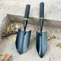 Pelle, houe et râteau manuels en acier au manganèse, mini pelle à fleurs, outils de jardinage extérieur, modèle PS273 pour la plage et les légumes sauvages