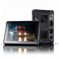 Tablette industrielle 3Rtablet Android 13 tout-en-un MDT avec caméra AHD 4CH 720P 1080P pour les solutions de sécurité de conduite des camions, bus et taxis