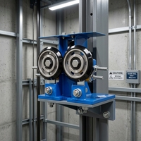 Gaine de guidage à rouleaux pour ascenseur haute vitesse, pièce de rechange pour réparation d'ascenseur