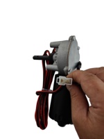 Moteur électrique 12V 50W pour boîte à engrais, pour machines agricoles, arbre D7.5, câble de 3m, utilisation pour maison intelligente et vélo électrique, IP54