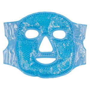 Masker Wajah pendingin es Gel manik-manik kompres panas & dingin kualitas tinggi untuk peremajaan wajah - Product Image 5