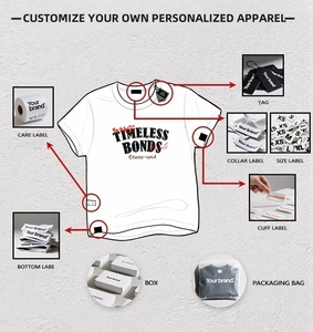 Fournisseur en gros de t-shirts pour hommes en coton 100% de 275 g/m², impression de logo personnalisée, t-shirt ample et ample, TKAN621 - Product Image 4