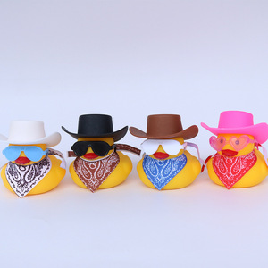 Little Yellow Duck Accessories Hat Scarf Glasses Car Toy Great for Promotional Toys