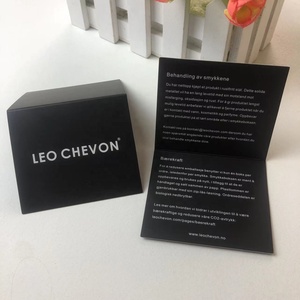 Tùy chỉnh nhỏ gấp thẻ kinh doanh, gấp đồ trang sức chăm sóc hướng dẫn Thẻ, cảm ơn bạn thẻ gấp - Product Image 3