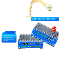 Yanling N11 Celeron J1900 ordinateur industriel intégré sans ventilateur Mini ordinateur industriel DDR3 SSD Intel HD Graphics EU JP UK