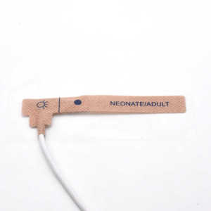 Desechable SpO2 Sensor Neonato/Adulto Compatible <span class=keywords><strong>Nonin</strong></span> Spo2 De Sonda Algodón Material de tela elástica Precio de fábrica Servicio OEM - Product Image 3